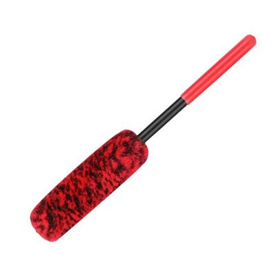 Roller Soft Bristle Hair Brush Automobile Microfiber Wheel Hub Detailing Cleaning Brush