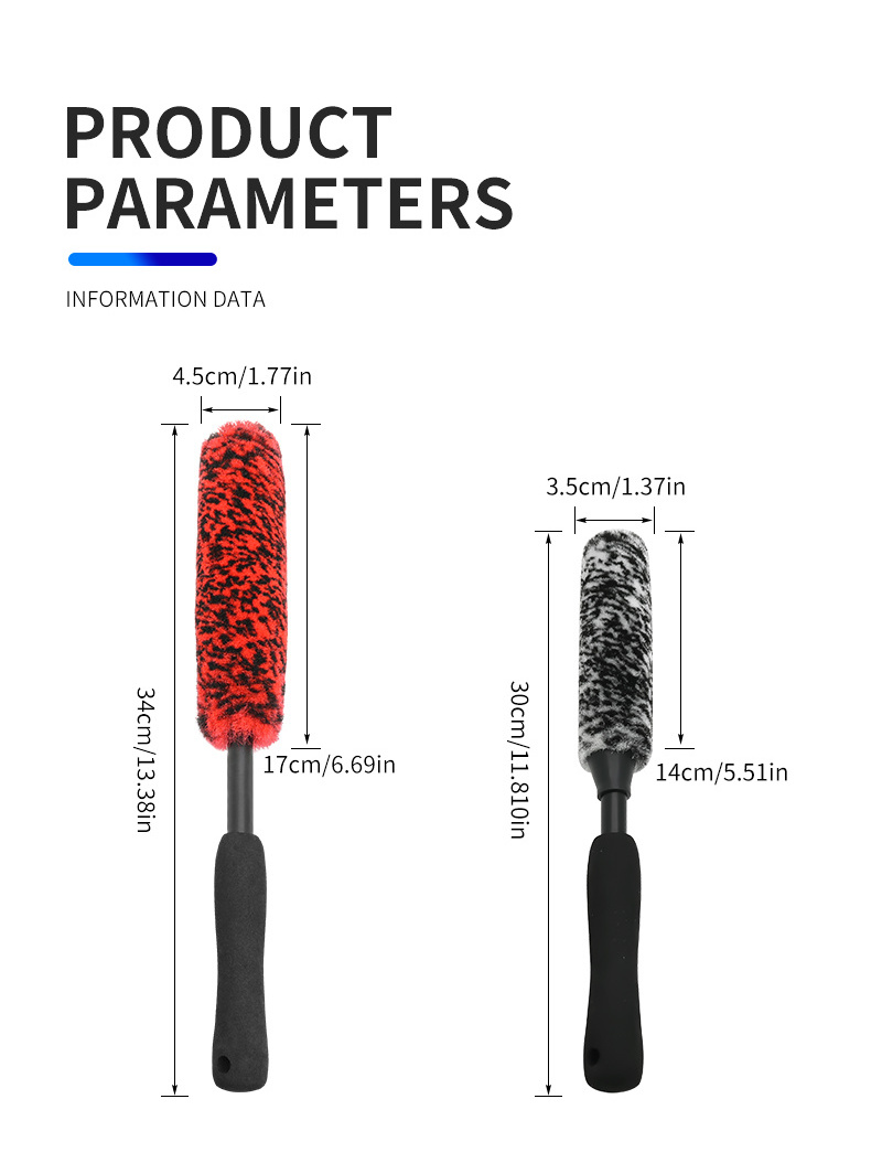 Car Care Wash Brushes Automotive Detailing Cleaning Brush