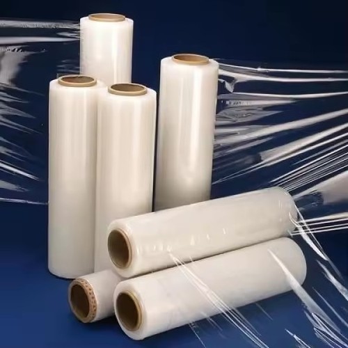 Transparent LLDPE PE Stretch Wrap film Plastic Wrap For Pallet packing