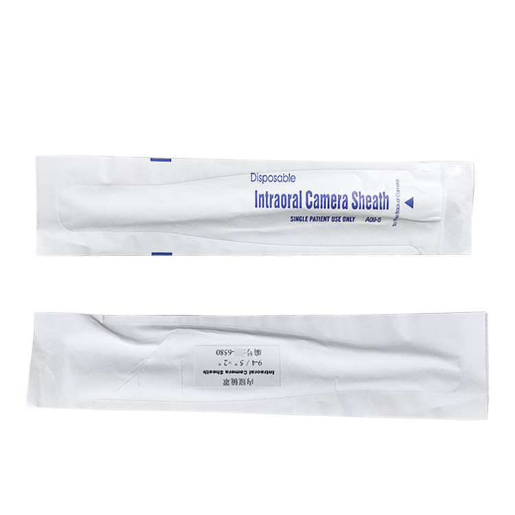 2024 Hot Sale Intraoral Dental Camera Sleeve  Sheath Cover Dental  5''*2'' Top Quality