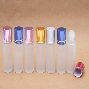 Customized Perfume Essential Oil Packaging Bottle 3mL 5ML 6ML 8ML 10ml 15mLPopular Flint Roller Bottle for Lip Balms