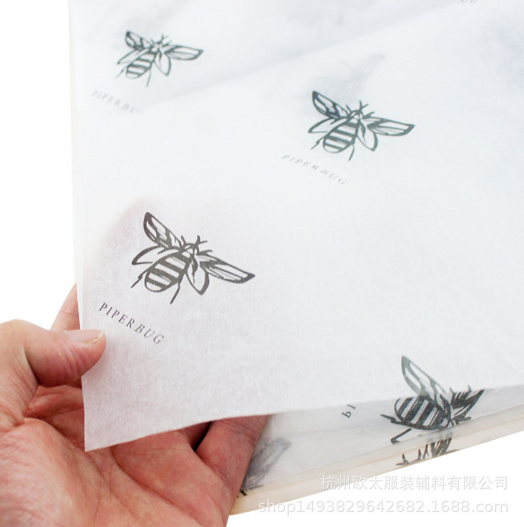 Wholesale High Quality Tissue Paper Custom Packing Paper Printed Logo Wrapping paper