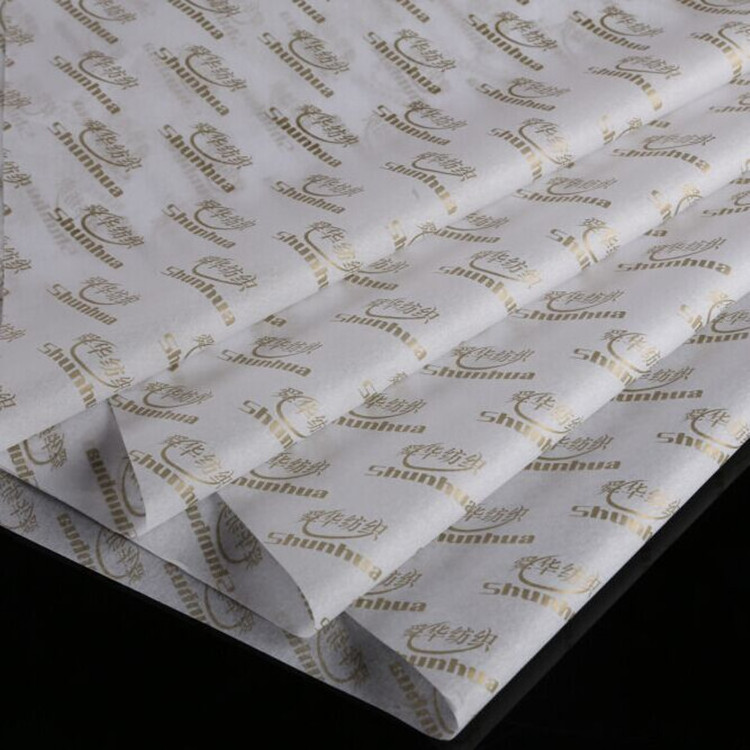 Wholesale High Quality Tissue Paper Custom Packing Paper Printed Logo Wrapping paper