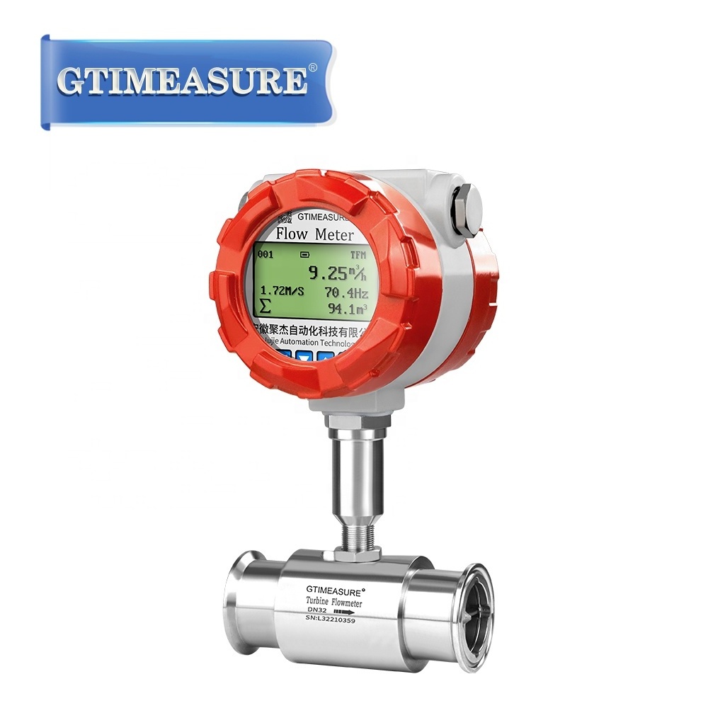 Pure Liquid Measurement Digital Flow Meter Diesel Fuel Oil Diesel Milk Flow Meter 4-20mA RS485  Flowmeter Water