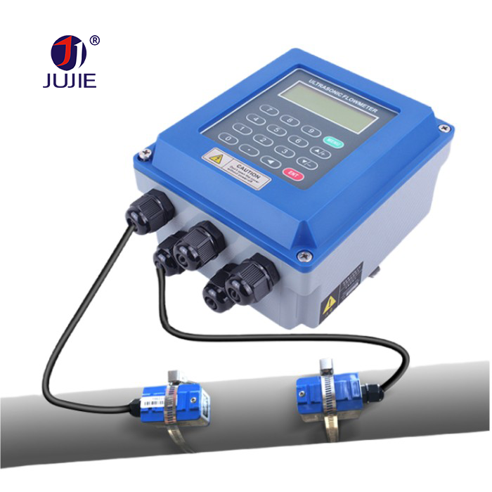 Ultrasonic Flow Meter Digital with RS485 MODBUS  Flow Measurement for Water Diesel Oil Liquid Pipe Tube Measurement