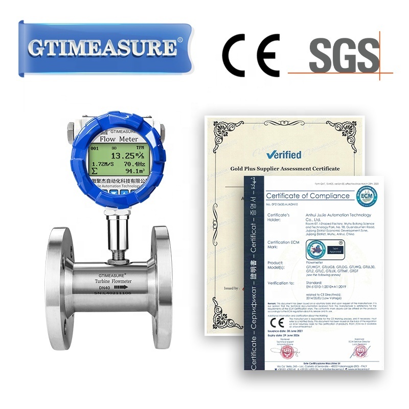 4-20mA Pulse Modbus Output Analog Flowmeter Water Alcohol Oil Fuel Milk  Flowmeter Digital Flow Meter