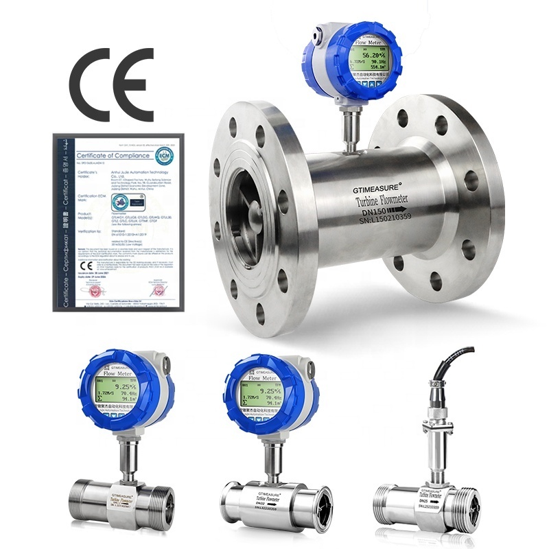 4-20mA Pulse Modbus Output Analog Flowmeter Water Alcohol Oil Fuel Milk  Flowmeter Digital Flow Meter