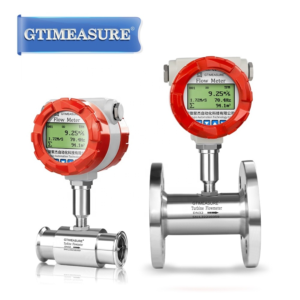 Pure Liquid Measurement Digital Flow Meter Diesel Fuel Oil Diesel Milk Flow Meter 4-20mA RS485  Flowmeter Water