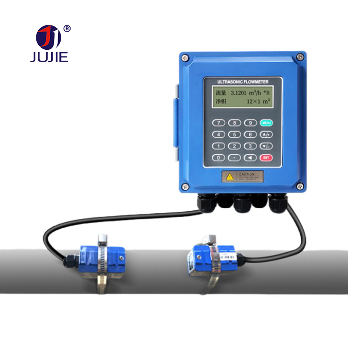 Ultrasonic Flow Meter Digital with RS485 MODBUS  Flow Measurement for Water Diesel Oil Liquid Pipe Tube Measurement