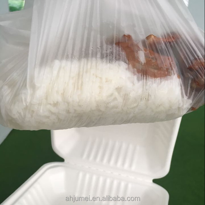 100% biodegradable and compostable plastic wrapping food film PLA/PBAT food grade lunch sheet