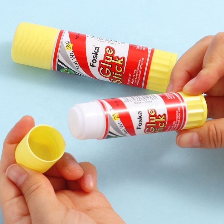 Foska Bulk Washable Glue Sticks Multiple Specifications Large Jumbo PVA Glue Sticks for School and Home Use