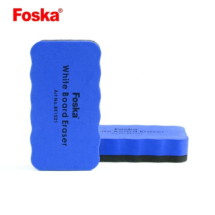 FOSKA Office School Whiteboard Eraser Magnetic EVA Material Whiteboard Eraser For Board Cleaning Magnetic Single Sided Dry Erase