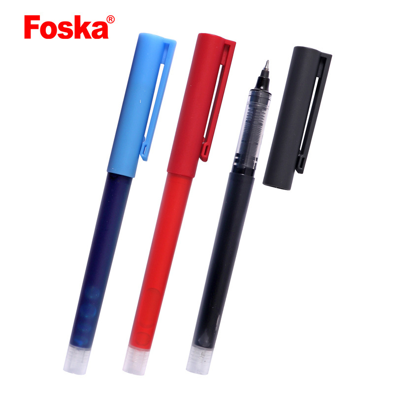 Foska Office School Plastic Roller Tip Gel Ink Pen