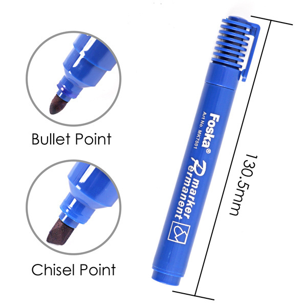 Foska Hot Sale Color Stationery Permanent Marker Pen