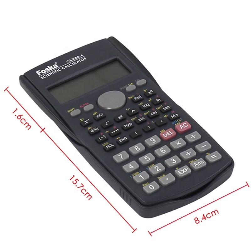 10+2 Digit 2-Line Display 240 Function Electronic Scientific Calculator