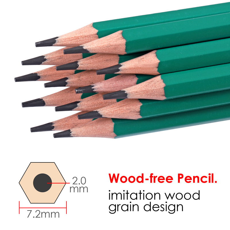 7'' Wood-Free Flexible Plastic Sharpened HB Pencil