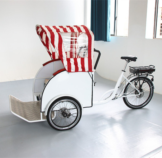 Adult three wheel bicycle manned cargo trike RICKSHAW tricycle