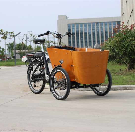 new design reverse trike tricycle two front wheels cargo bike for sale