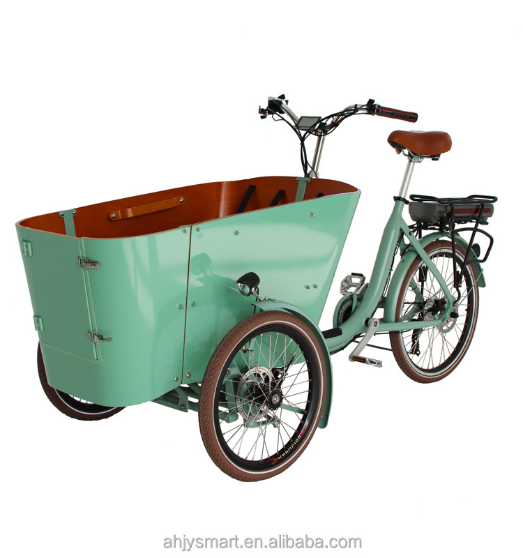 new design reverse trike tricycle two front wheels cargo bike for sale