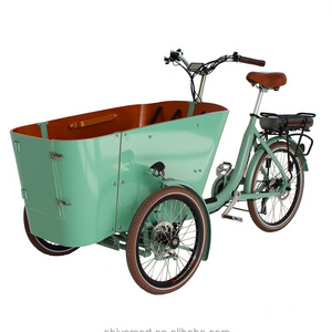 new design reverse trike tricycle two front wheels cargo bike for sale