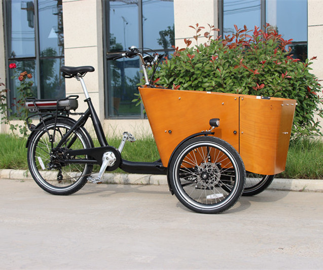 new design reverse trike tricycle two front wheels cargo bike for sale