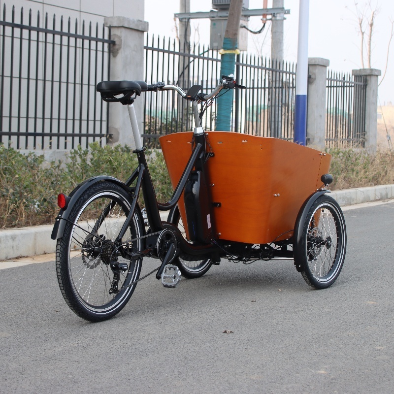 Delivery 4 Children Seats Family Electric Assist Cargo Bike