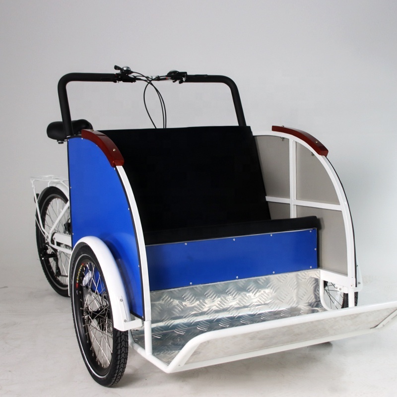 New Arrival Most Popular Passenger Tricycle Bicycle Taxi Rickshaw Auto Electric Rickshaw