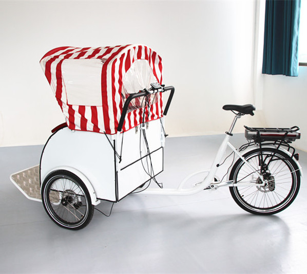 Adult three wheel bicycle manned cargo trike RICKSHAW tricycle