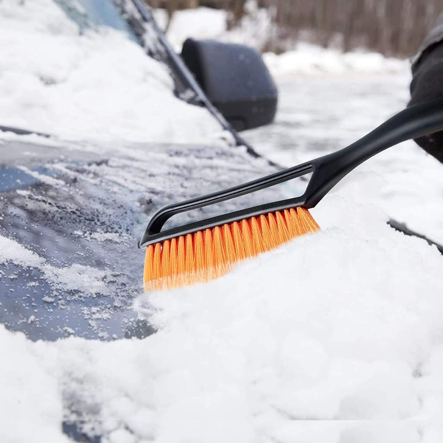 26 Inch Detachable Winter multi-functional Extendable Ice Scraper Snow Brush For Car Windshield