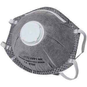 Industry Protective FFP2 Dust mask with Valve Grey KN95 Disposable Half Face Nose Mask Factory Fast Delivery for construction