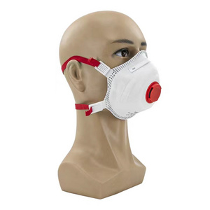 Factory Price Fast Delivery Construction Sector FFP3 Half Masks with PU Nose Pad 4 layer protective dust powder drywall mask