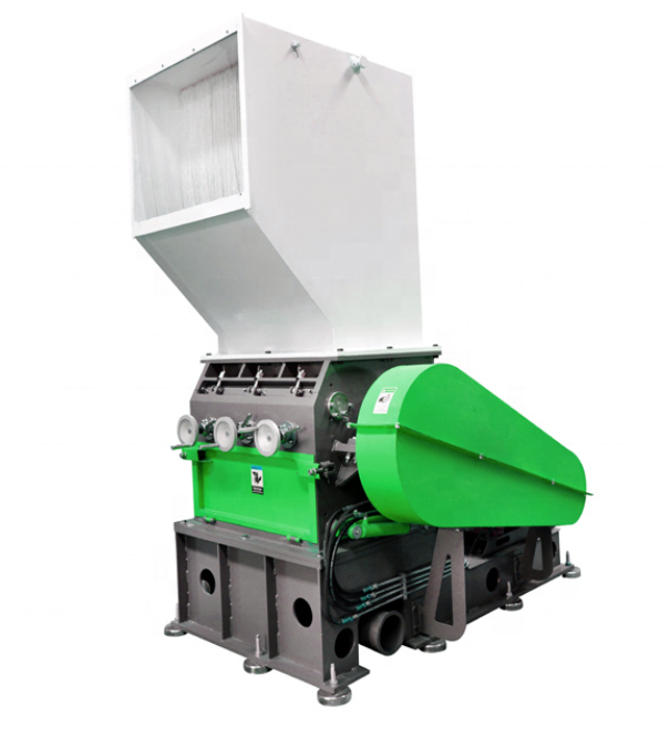 CE certified industrial biaxial garbage plastic sheet shredder rubber tire PP PE metal shredder