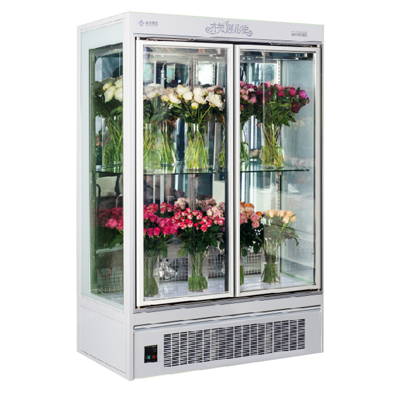 Kimay hot selling flower room fresh flower display freezer commercial refrigerator