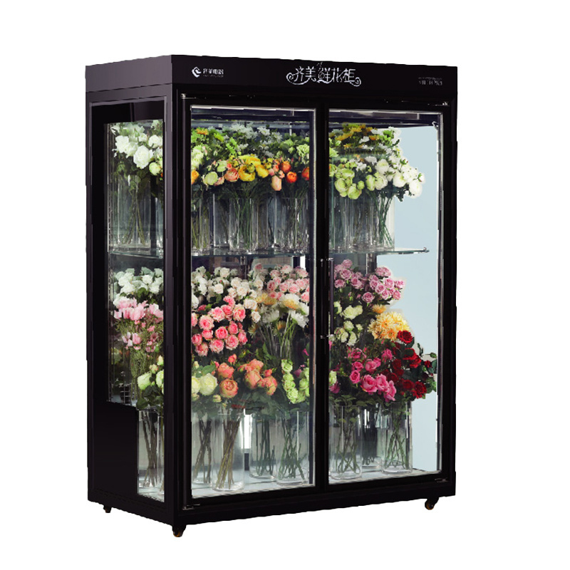 Kimay hot selling flower room fresh flower display freezer commercial refrigerator