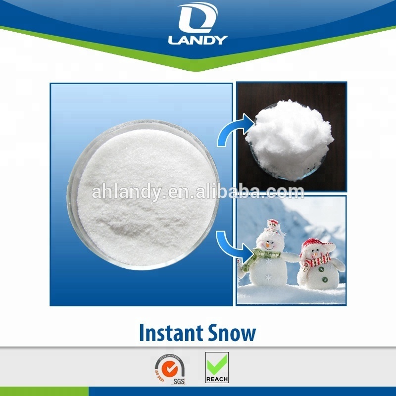 Biodegradable artificial instant snow powder just adding water Magic Christmas Snow for novelty toy