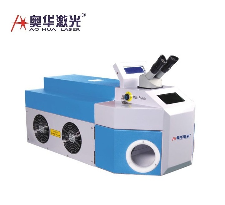 AOHUA LASER Portable jewelry spot welding machine factory price jewellery used welding machines dental metal hot sale 90W 100W