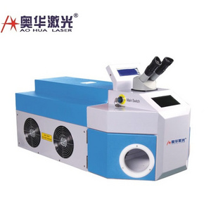 AOHUA LASER Portable jewelry spot welding machine factory price jewellery used welding machines dental metal hot sale 90W 100W