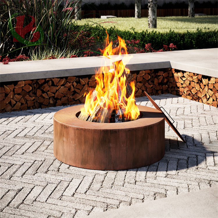 outdoor freestanding fire pit extra large fire pit metal bowl fire pit