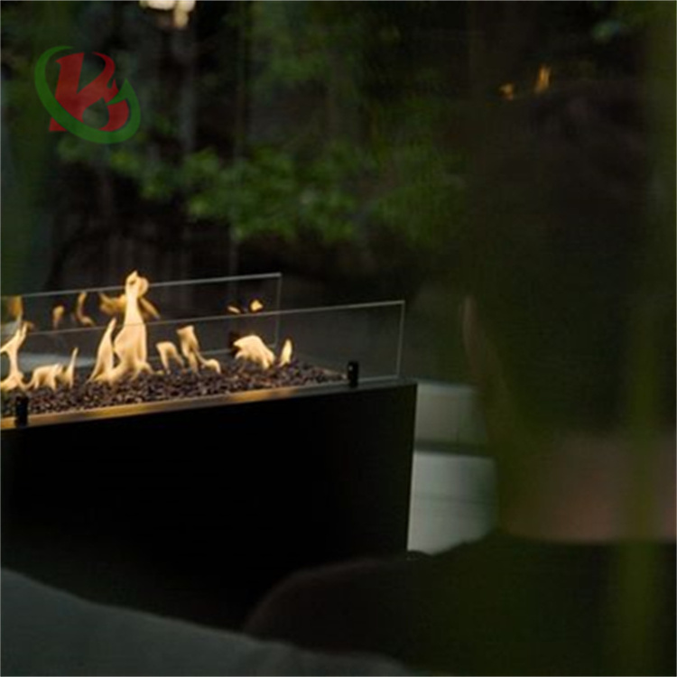 corten steel gas fire pit table outdoor  gas fire pit garden natural gas firepit table