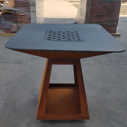 bbq models corten steel large folding bbq grill charcoal stove shish kabob corten steel bbq