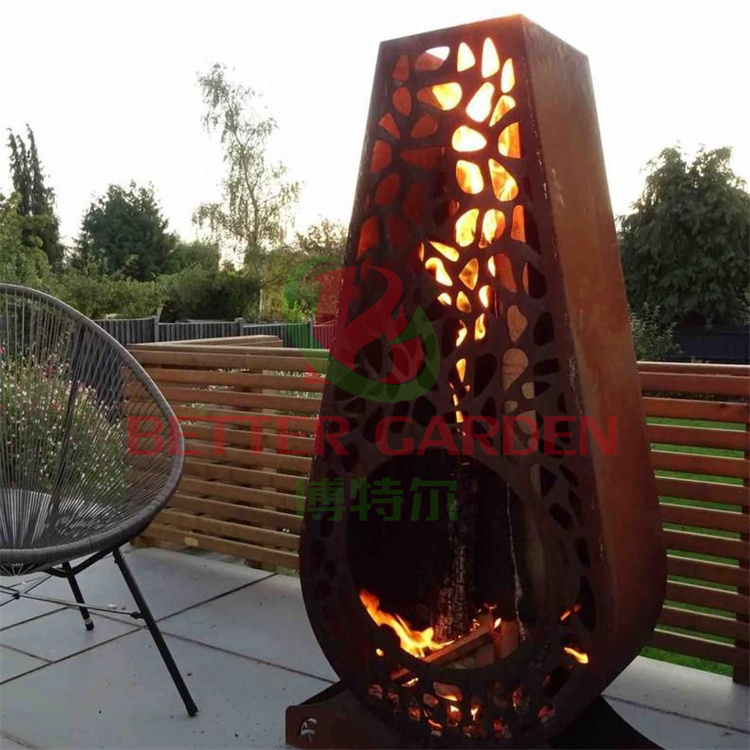 Outdoor fireplace bowl marble portable indoor fire pit bowl