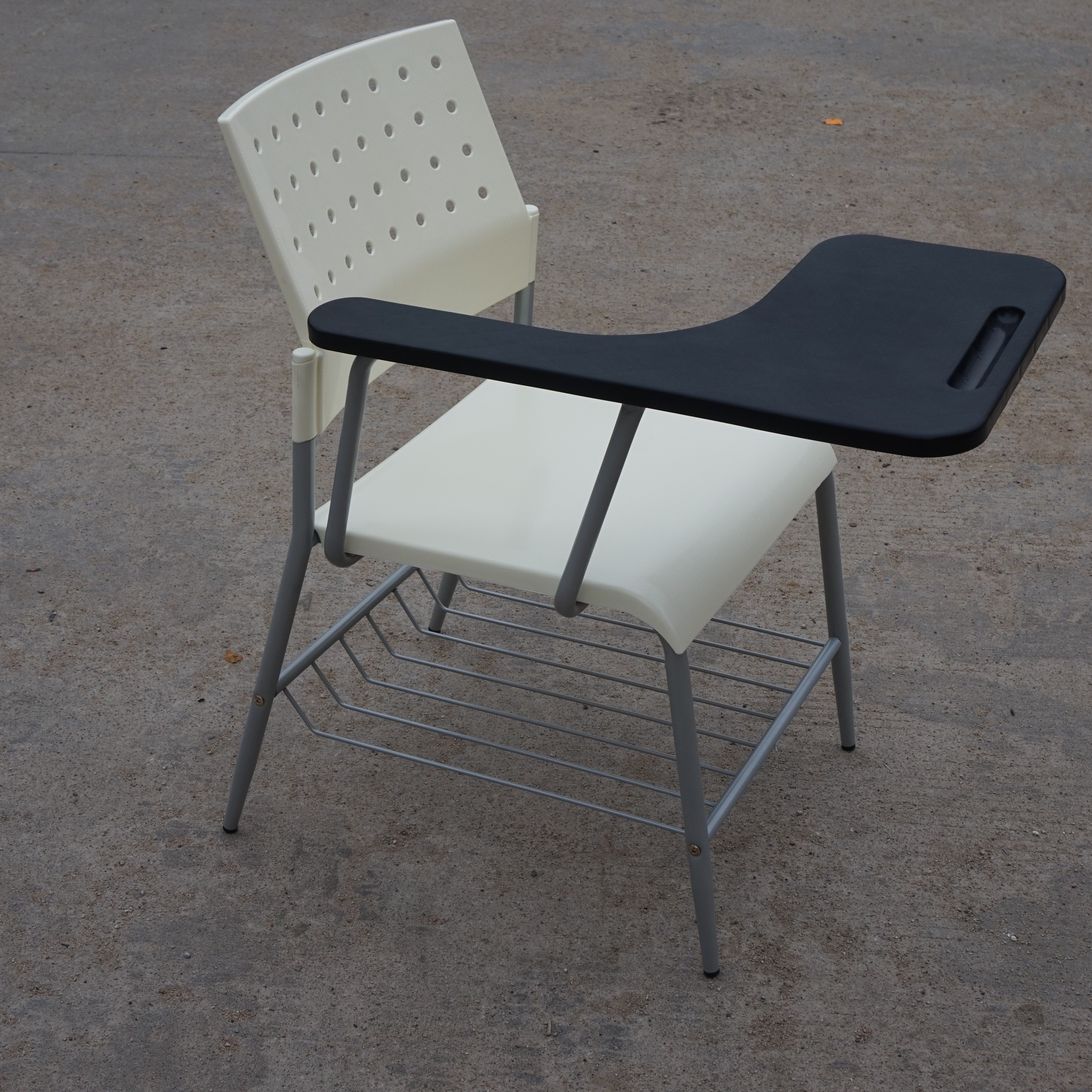 school study chair with writing board pad for sale