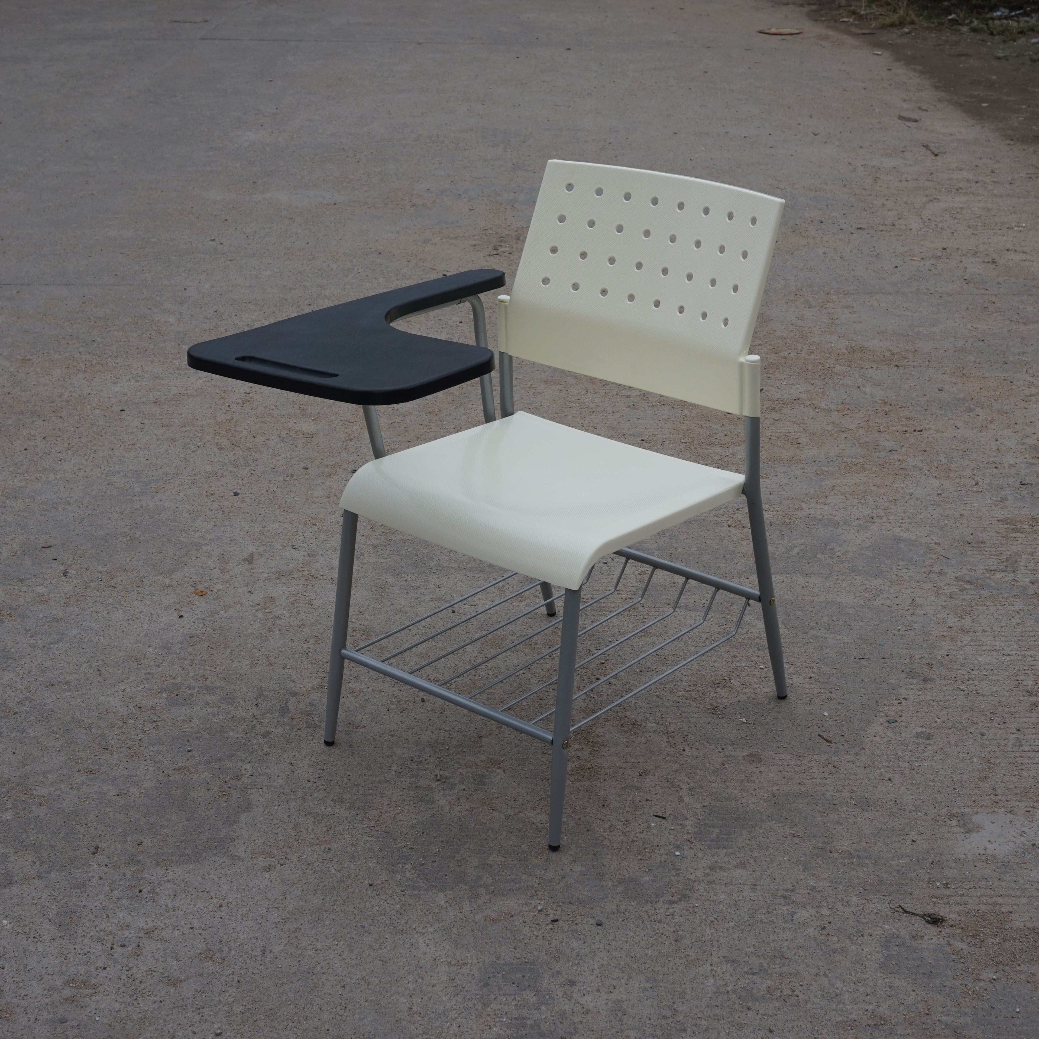 school study chair with writing board pad for sale