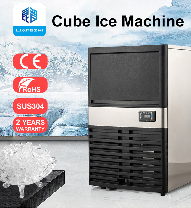 50kg 24Hours LZ-120 High Quality Wholesale Factory Cheap Ice Cube Maker