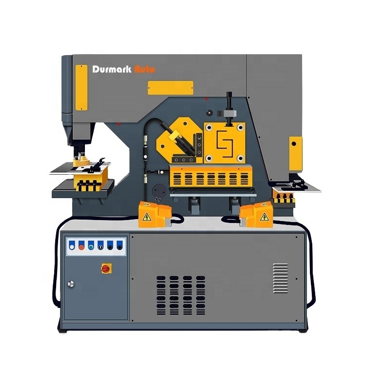 Hydraulic ironworker angle steel shearing machine sheet metal notching machine