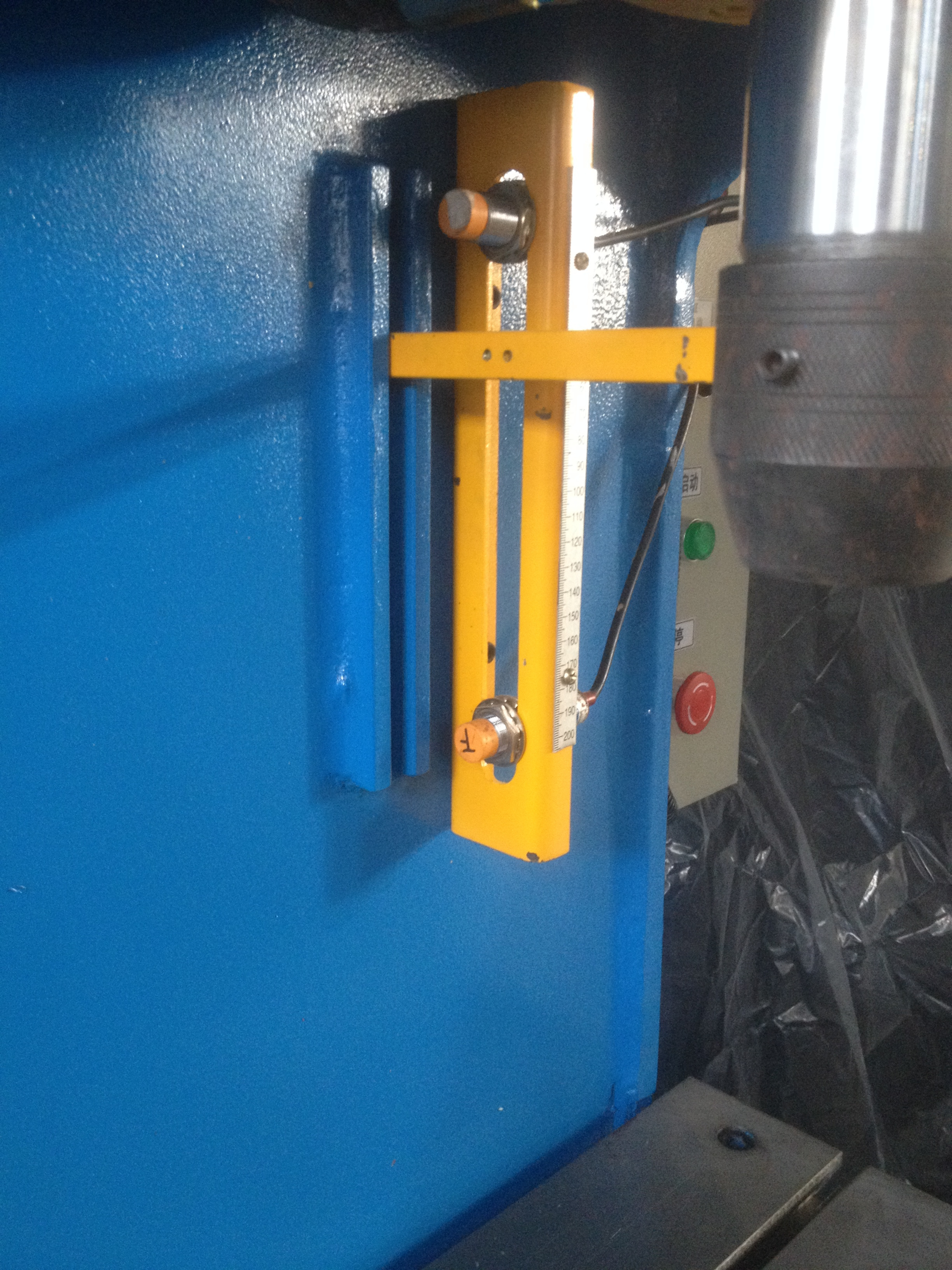 High quality Y41-25thydraulic one  column hydraulic press machine for satellite dish