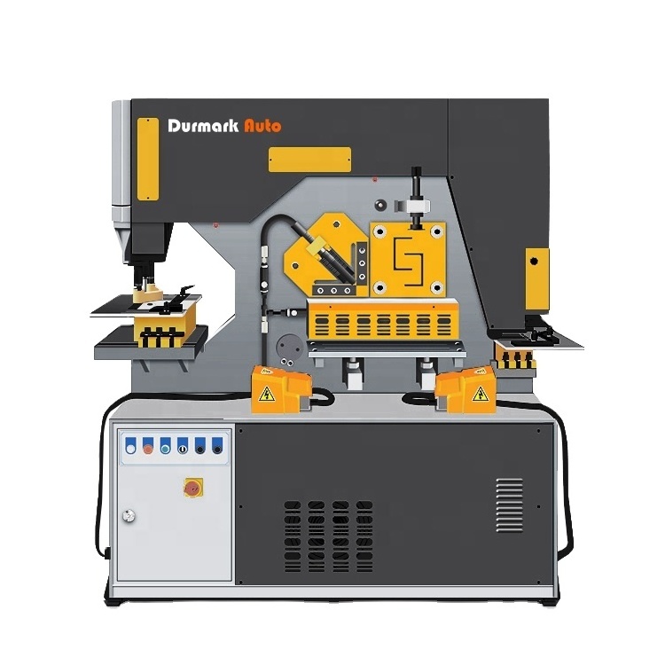 Hydraulic ironworker angle steel shearing machine sheet metal notching machine