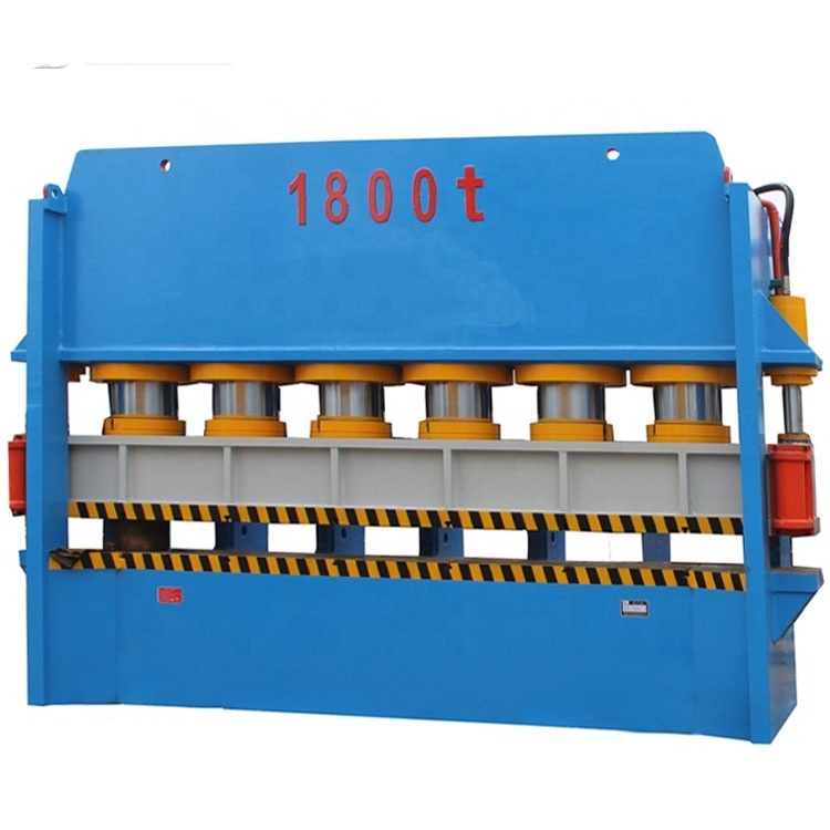 Steel metal door frame press embossing hydraulic machine