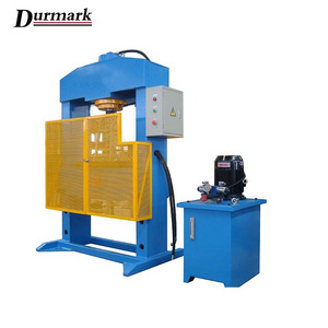 HP-315T Gantry Type Hydraulic press machine for solid forklift tire replace / dismounting with long service time.