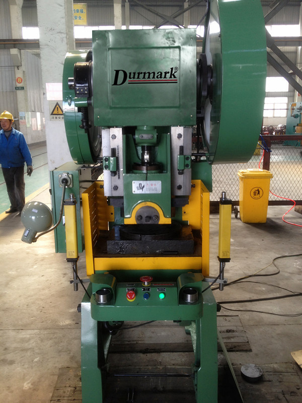 small mini 10 ton plate manual used mechanical power press, metal sheet steel hole punching machine